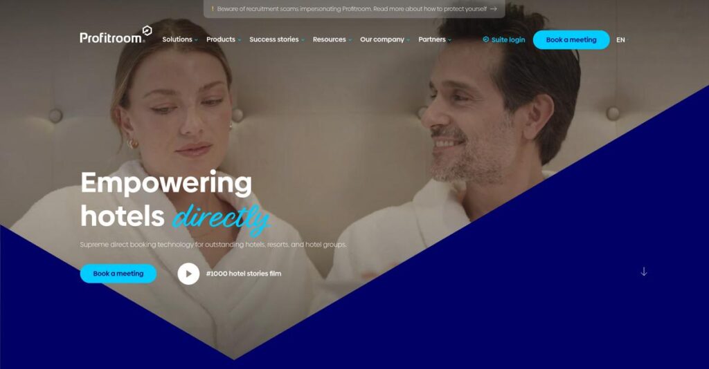 Profitroom Homepage