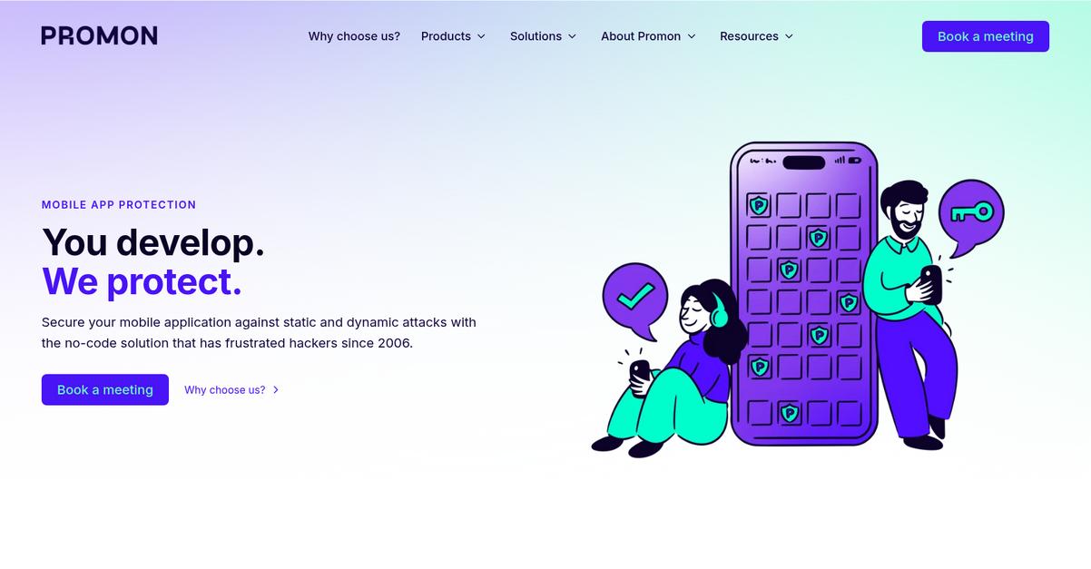 Promon Homepage