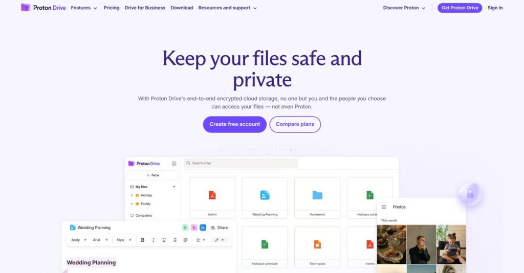 Proton Homepage 1