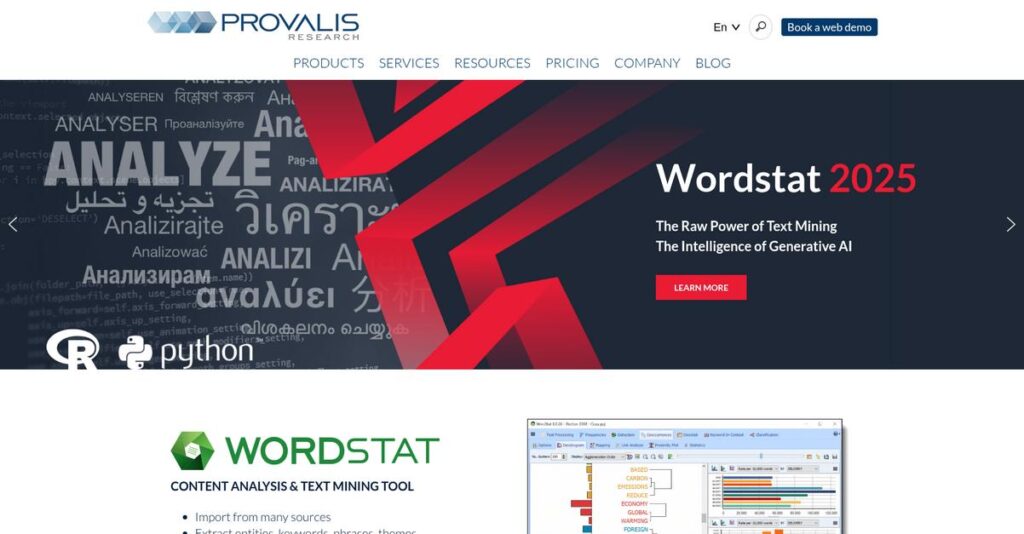 Provalis Research Homepage
