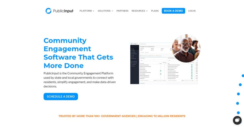 PublicInput Homepage