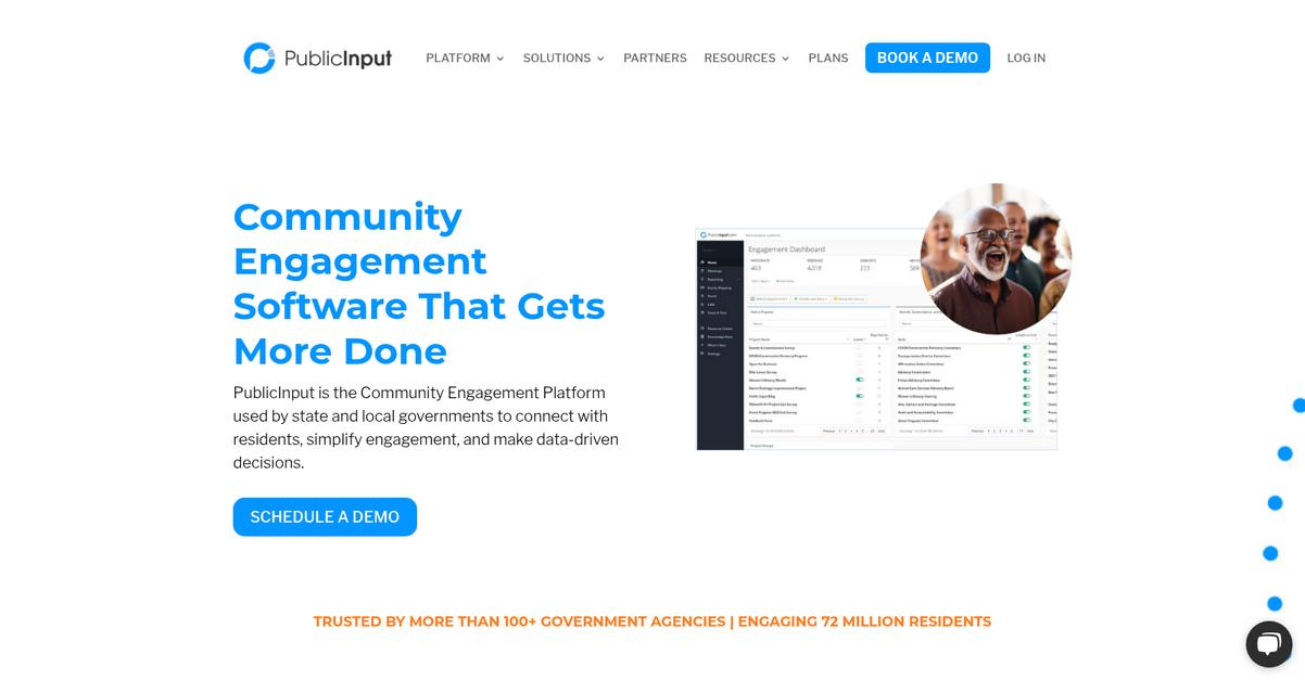 Public Input Homepage