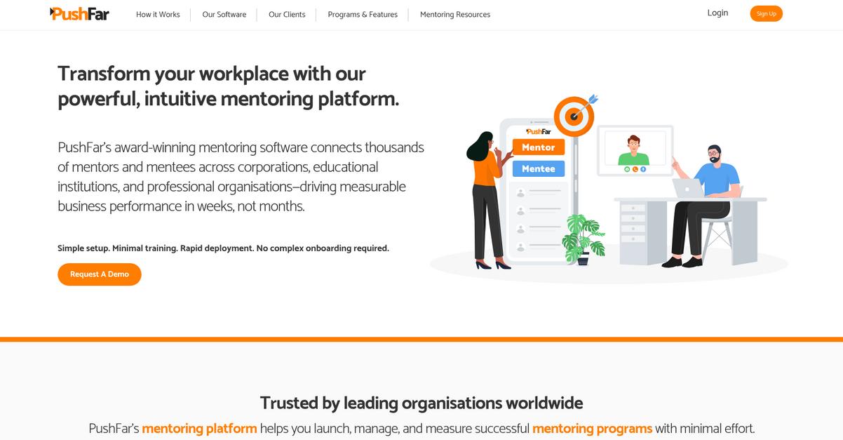 Push Far Homepage