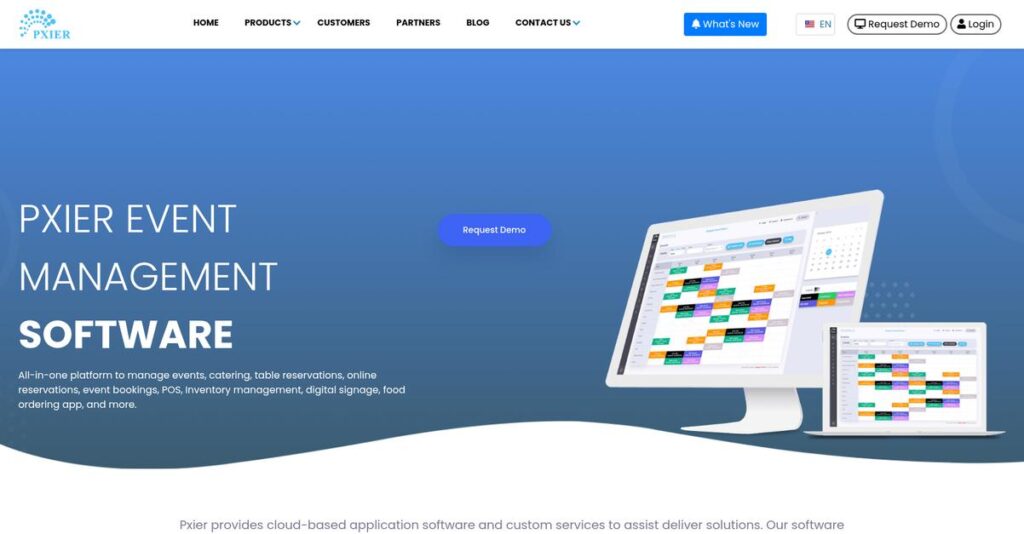 Pxier Homepage