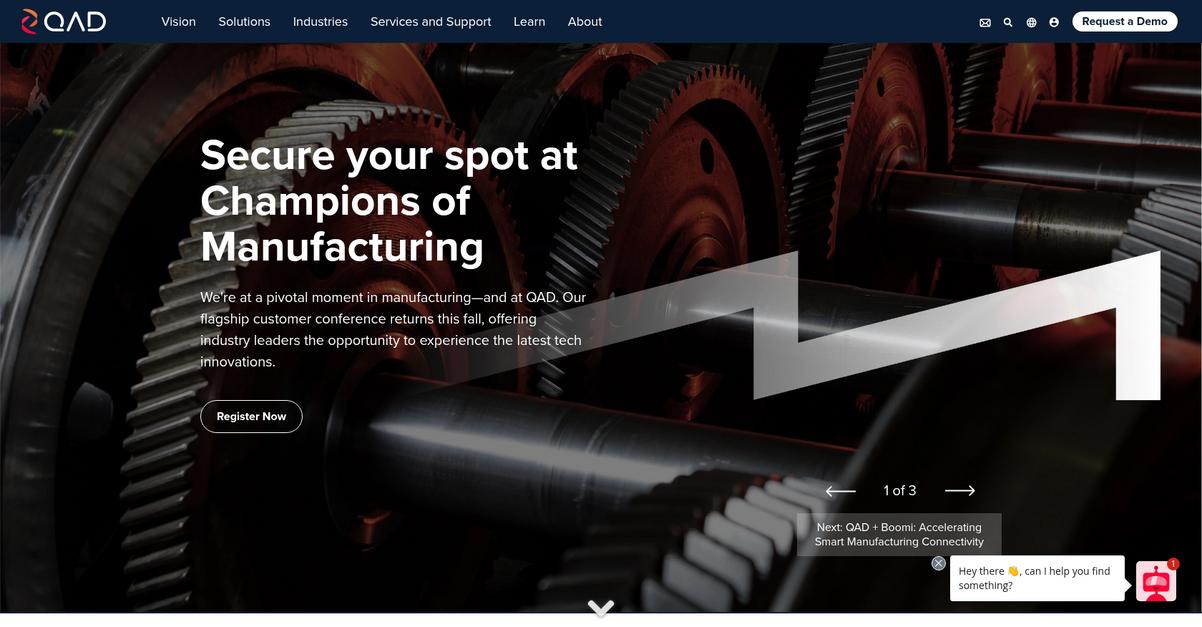 Qad Homepage