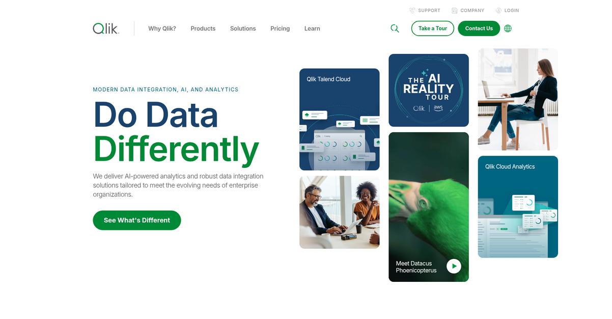 Qlik Homepage