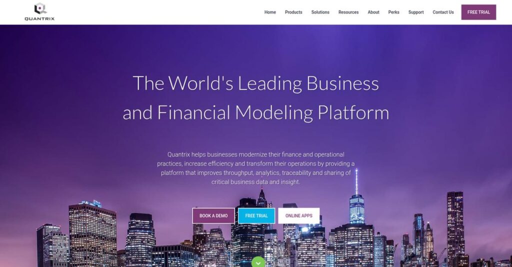 Quantrix Homepage