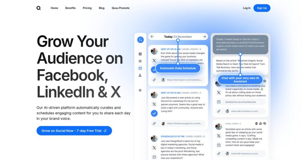 Quuu Homepage