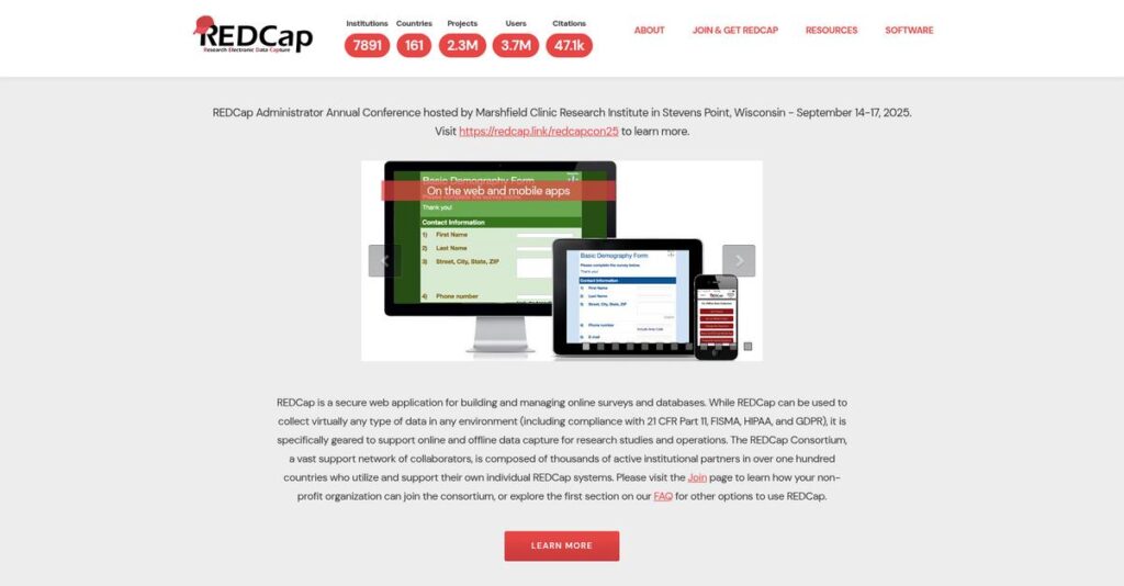 REDCap Homepage