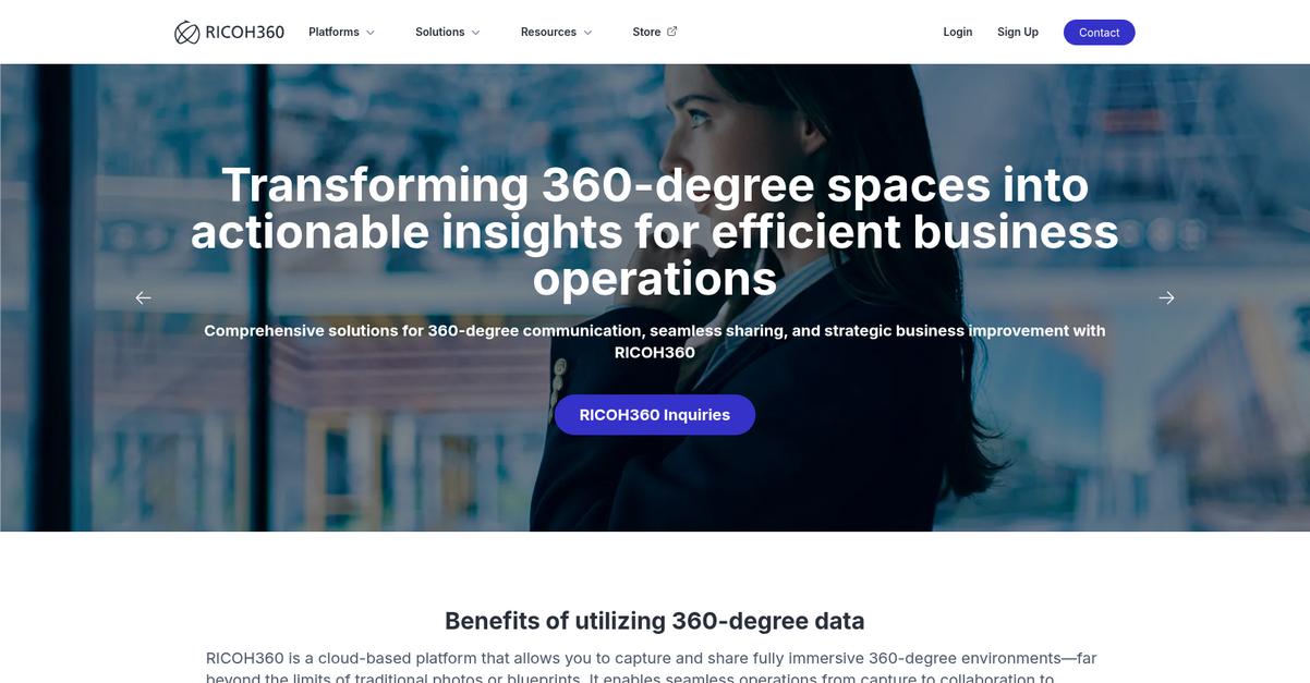 Ricoh360 Homepage