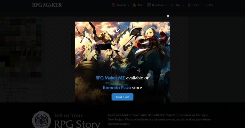 RPG Maker Homepage