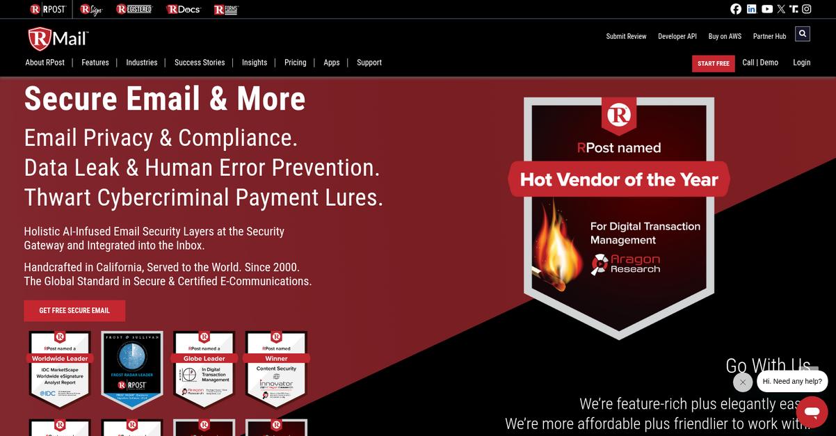 Rpost Homepage