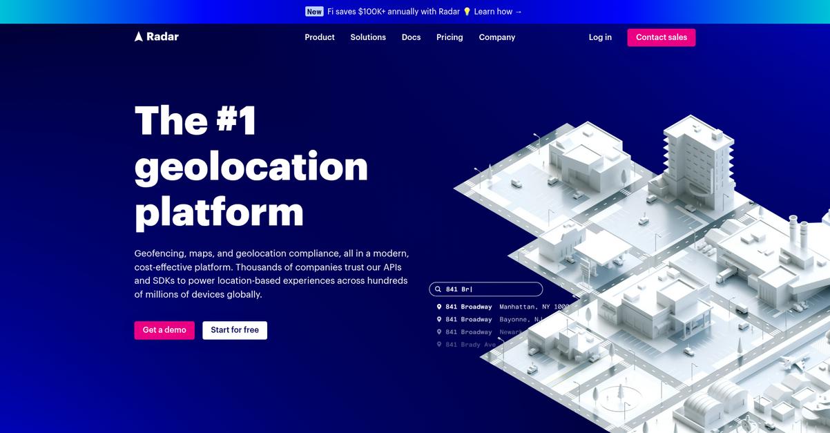 Radar Homepage