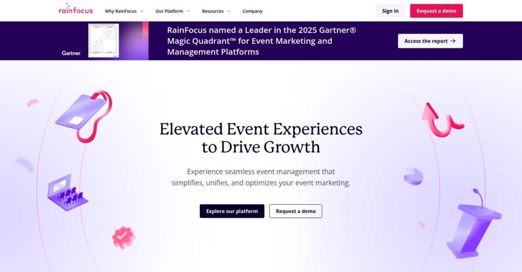 RainFocus Homepage
