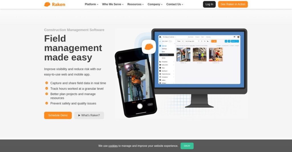 Raken Homepage