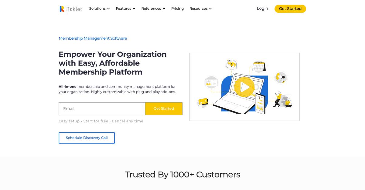 Raklet Homepage