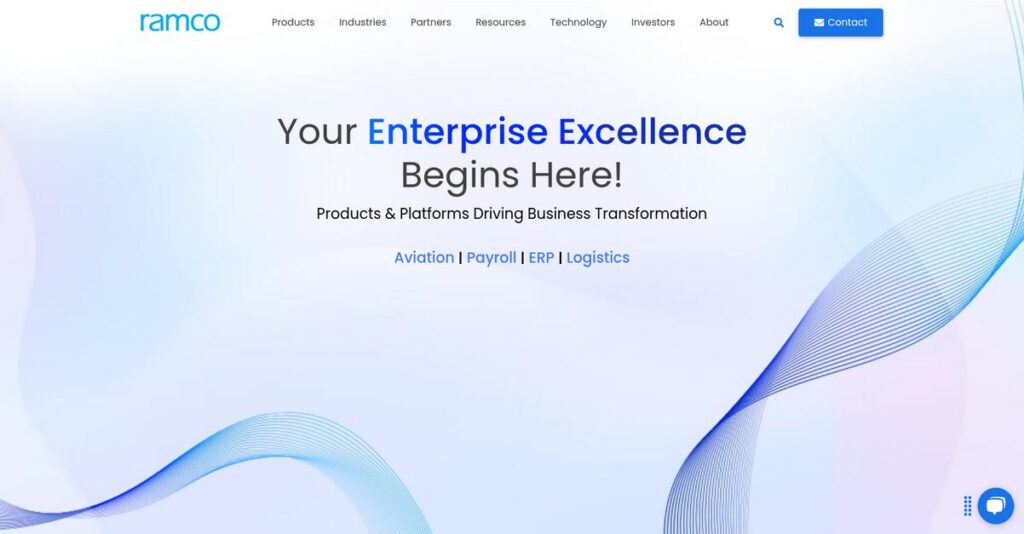 Ramco Systems Homepage