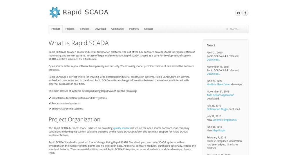 Rapid SCADA Homepage