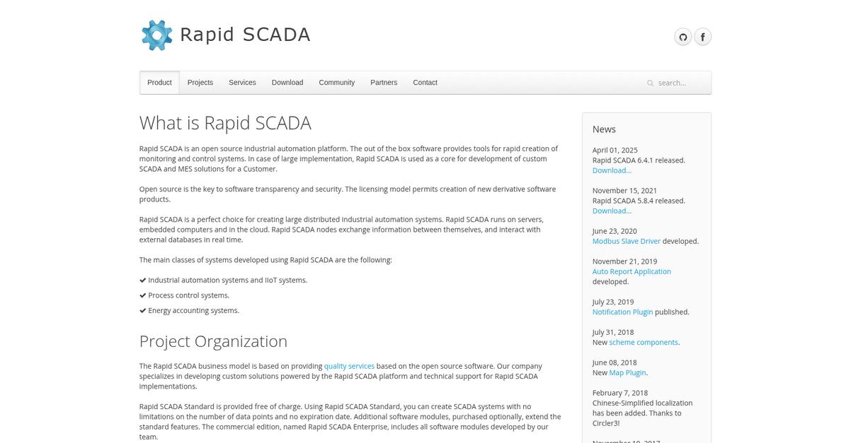 Rapid Scada Homepage