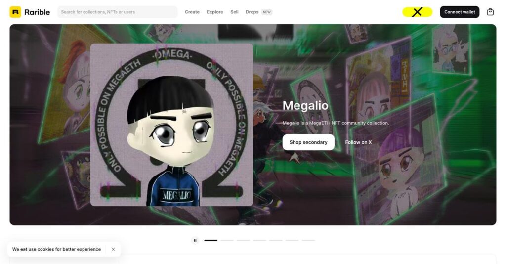 Rarible Homepage