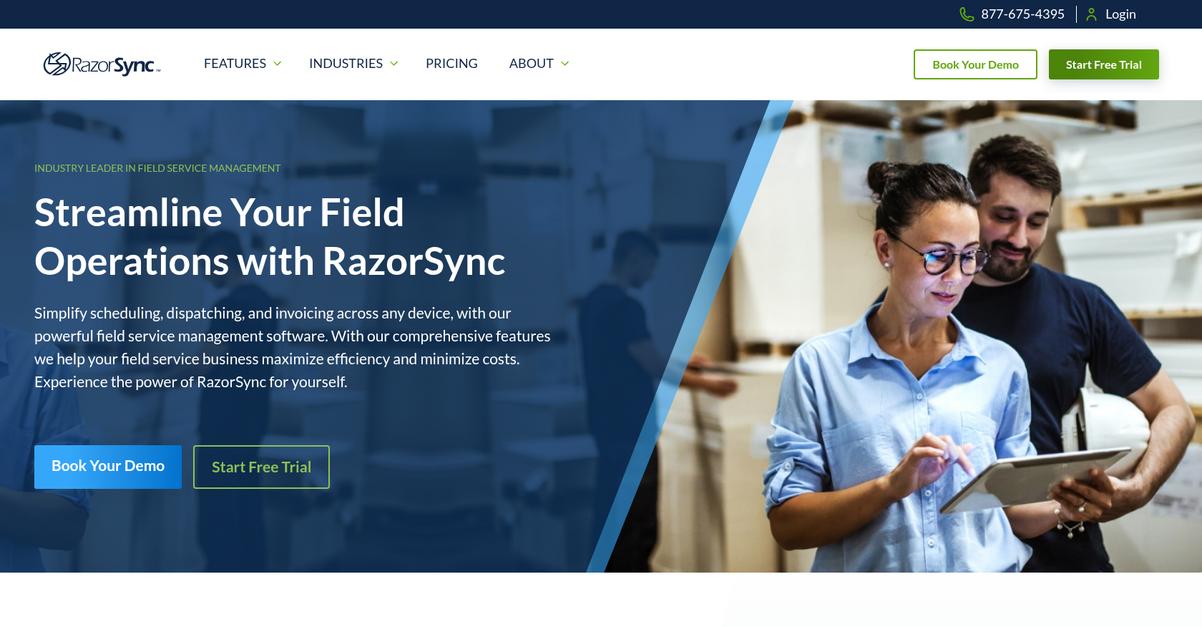 Razor Sync Homepage