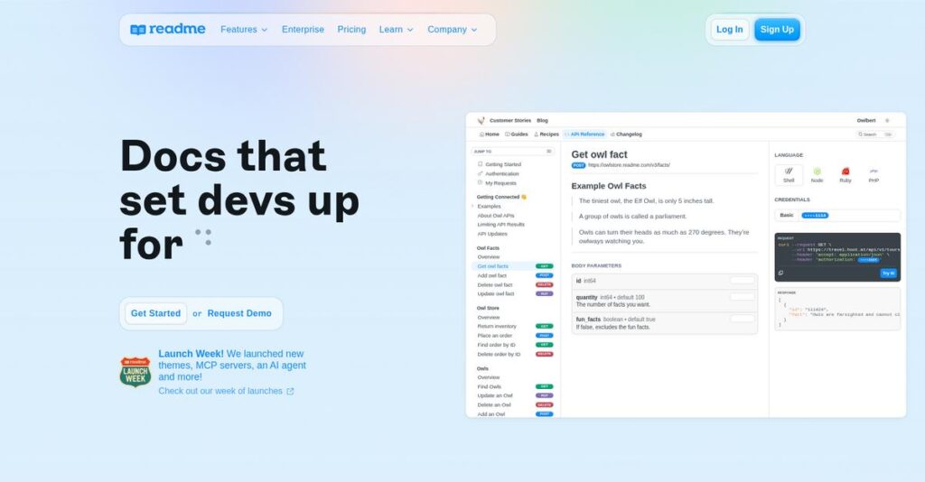 ReadMe Homepage