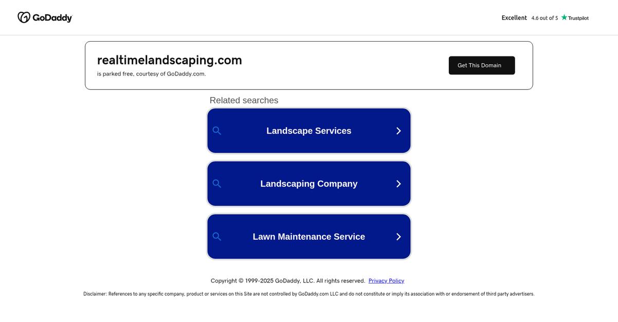 Realtime Landscaping Homepage