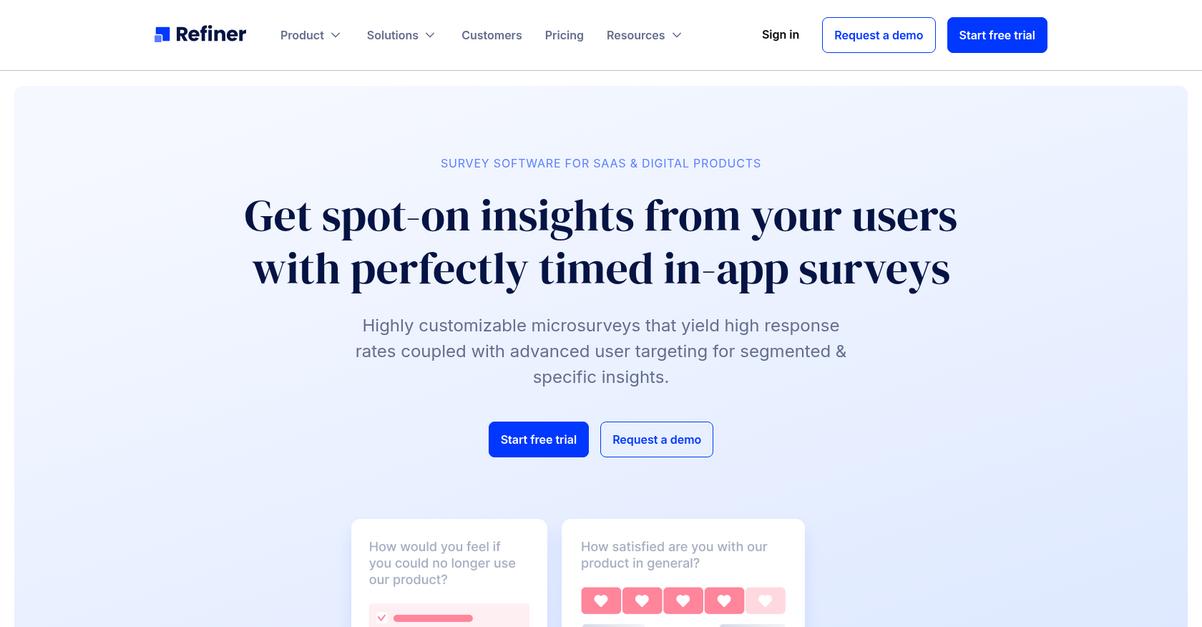 Refiner Homepage