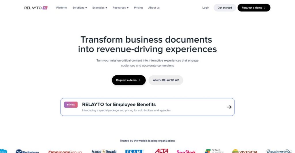 Relayto Homepage