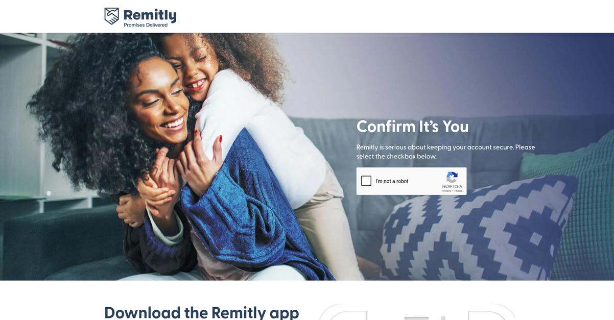 Remitly Homepage