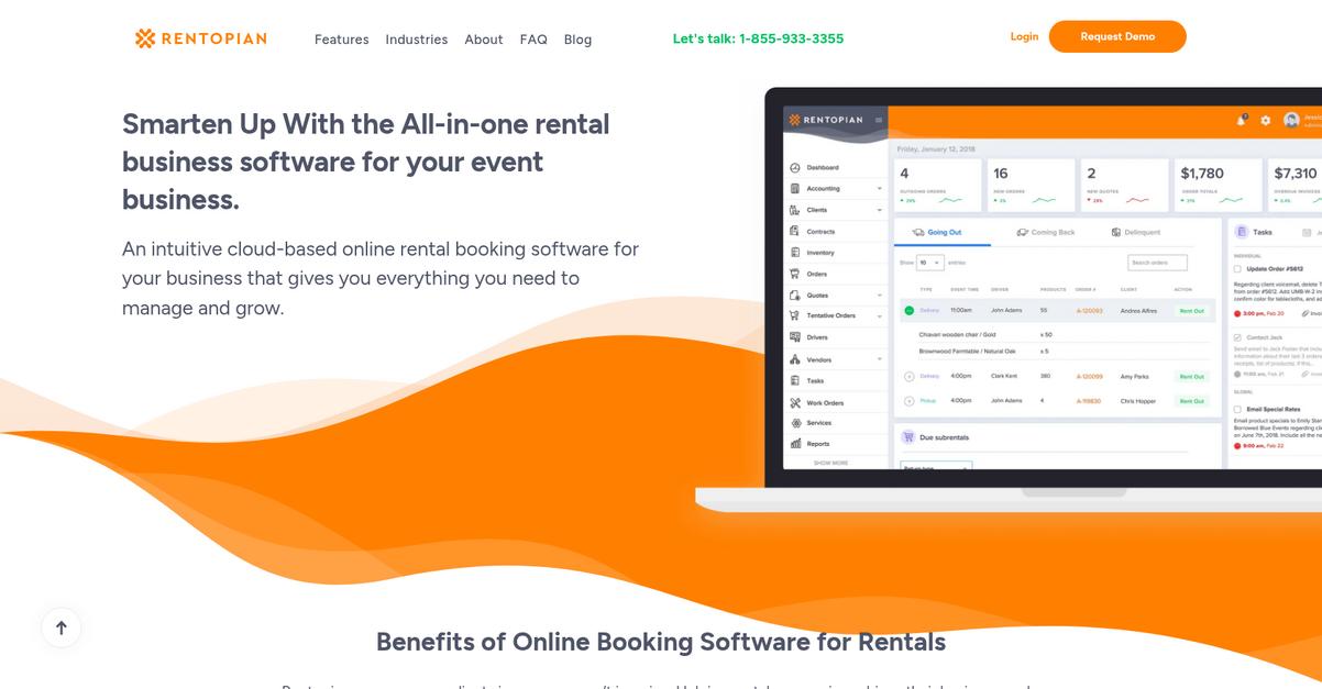 Rentopian Homepage