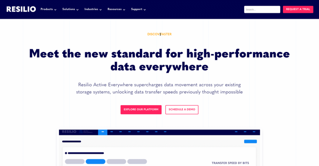 Resilio Homepage