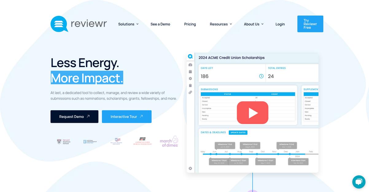 Reviewr Homepage 1