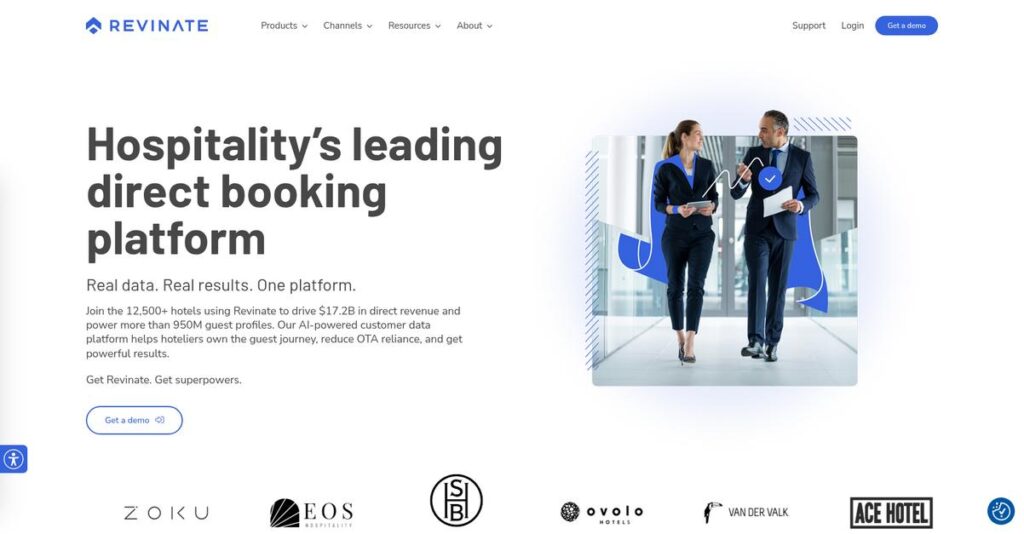 Revinate Homepage