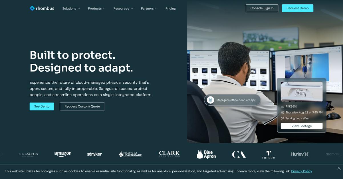 Rhombus Systems Homepage