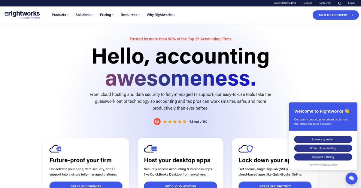 Rightworks Homepage