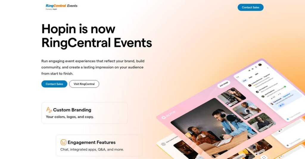 RingCentral Events Homepage