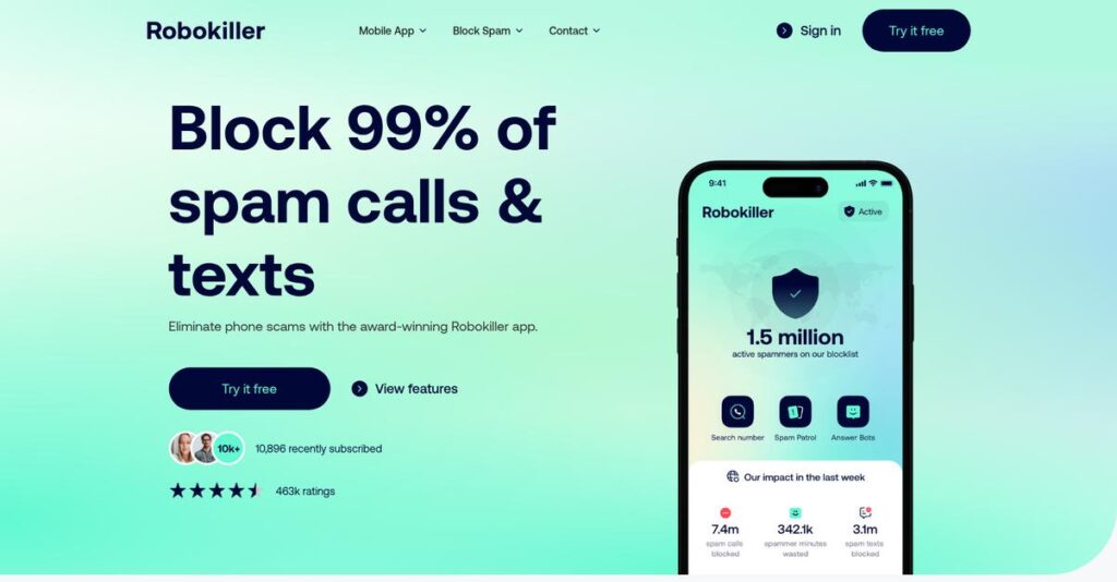 RoboKiller Homepage
