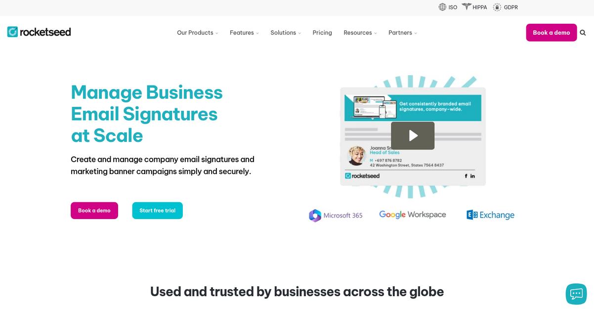 Rocketseed Homepage