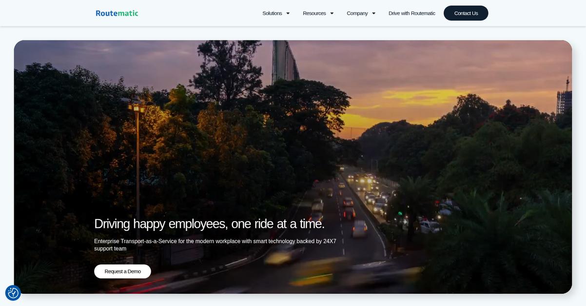 Routematic Homepage