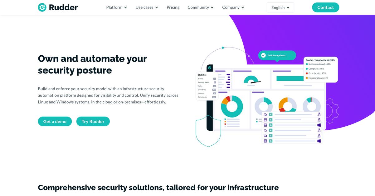 Rudder Homepage