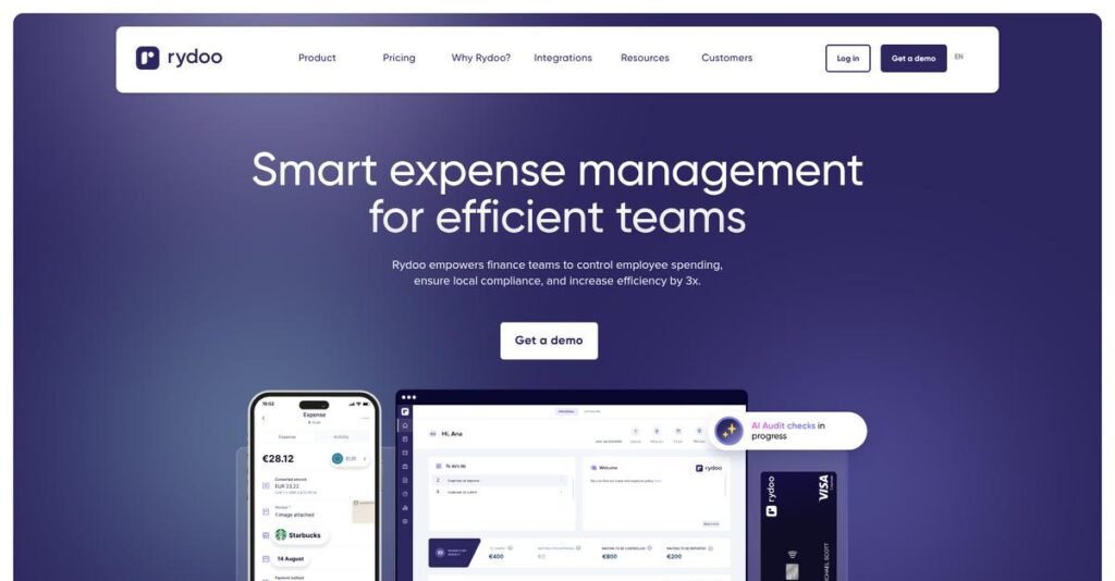 Rydoo Homepage