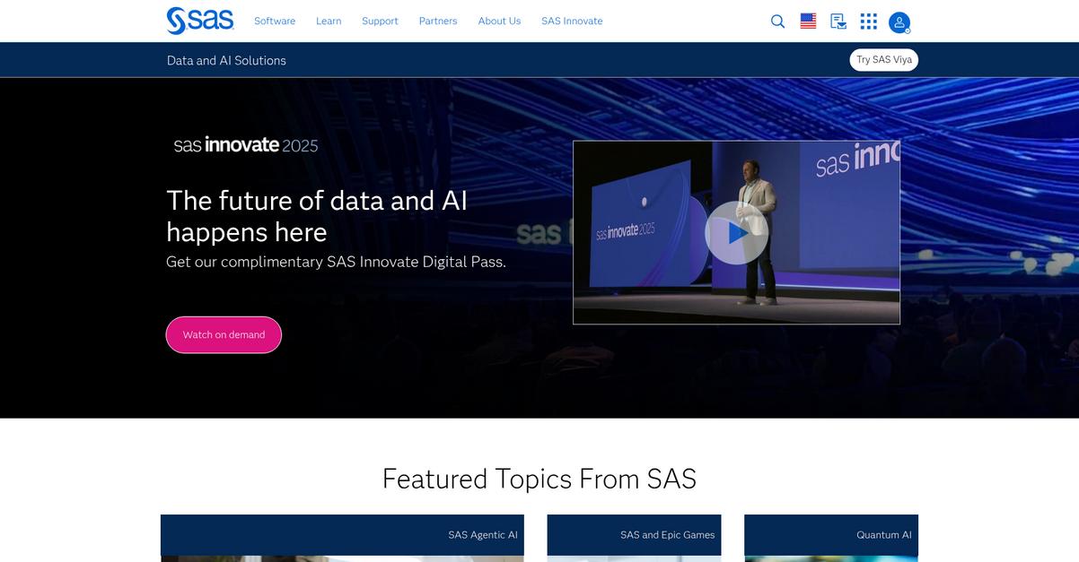 Sas Homepage