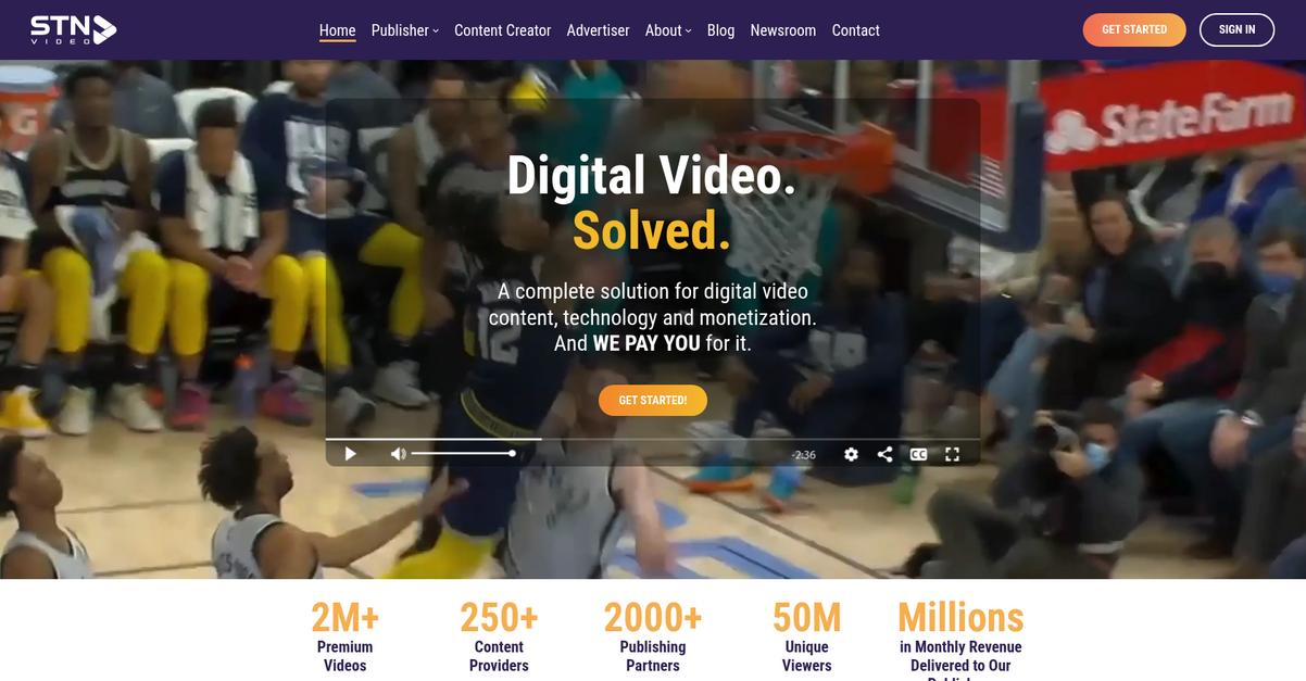 Stn Video Homepage