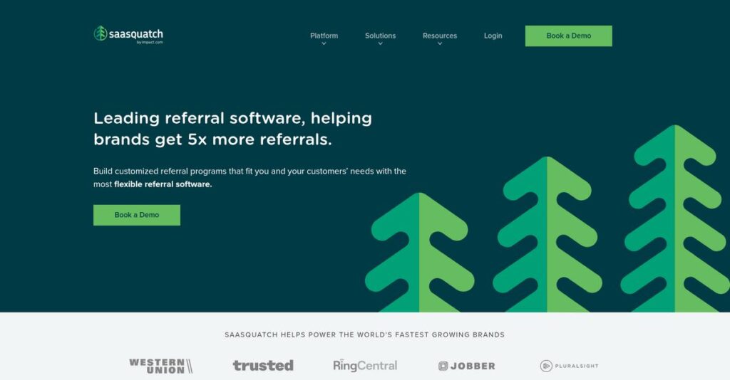 SaaSquatch Homepage