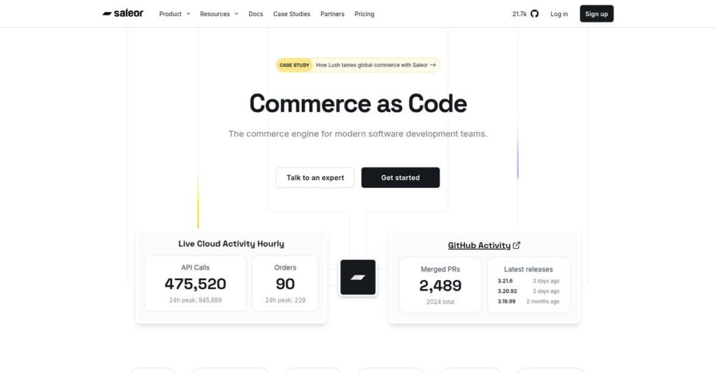 Saleor Homepage