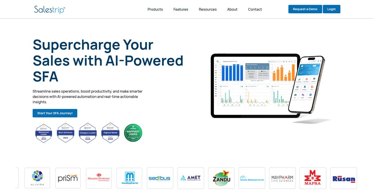 Sales Trip Homepage
