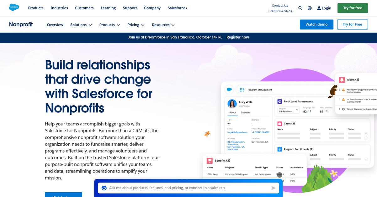 Salesforce Homepage 1