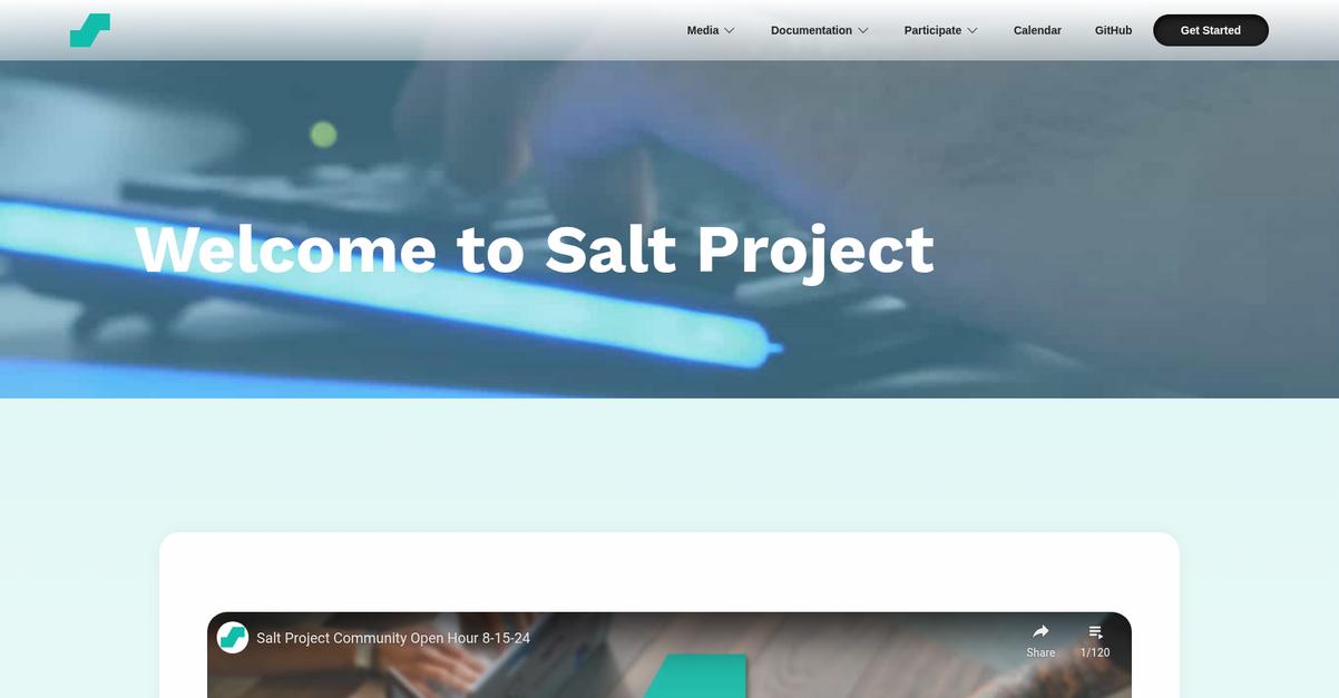 Salt Stack Homepage
