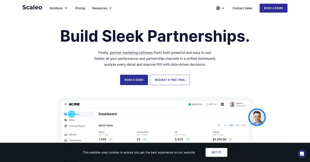 Scaleo Homepage